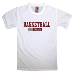 Indiana University Basketball Tee Unisex Soft Style Red 