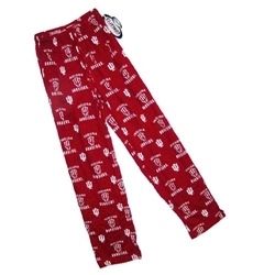 Indiana Hoosiers IU Crimson Adult Drawstring Lounge or Pajama Pants